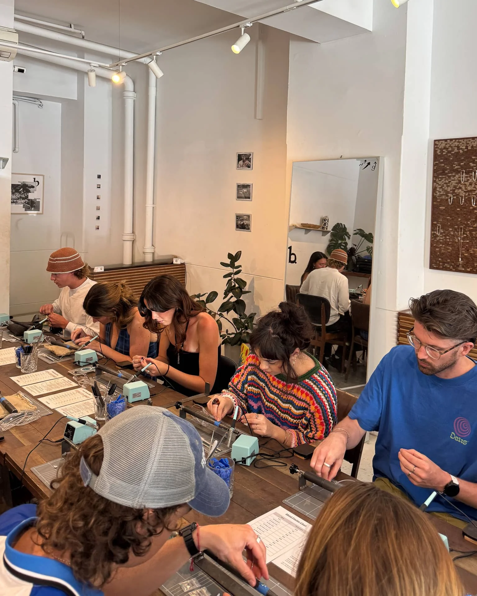 adelaide organic ring making class with gemstones (lost wax) - Image 6